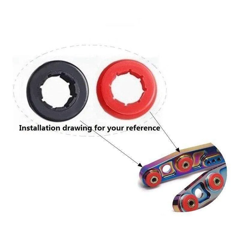 12 Teile/los Unteren Querlenker Hinten Camber Kit Ersatz Buchsen EP-CA0111 für Honda Civic 88-05 Ek Eg Es