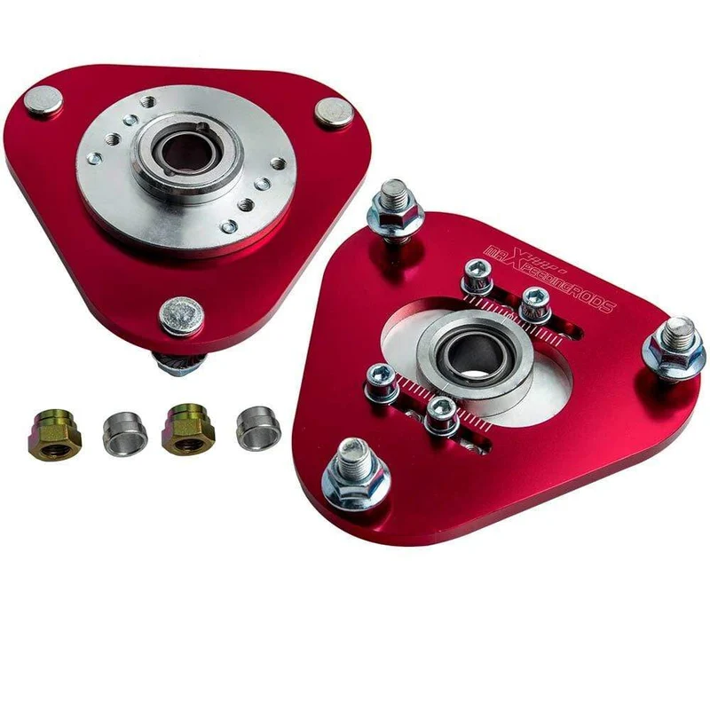 2 Stk. Suspension Kit Gewindefahrwerk Top Hat Sturzplatten für Toyota Celica 2000-2006