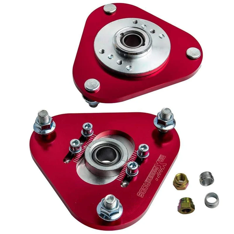 2 Stk. Suspension Kit Gewindefahrwerk Top Hat Sturzplatten für Toyota Celica 2000-2006