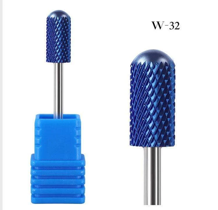1 stücke Hartmetall Wolfram Cutter Nagel Bit Abgrifffeste Maniküre Polieren Saubere Häutchen Polieren Werkzeuge für Maniküre Bohrer