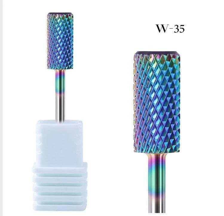 1 stücke Hartmetall Wolfram Cutter Nagel Bit Abgrifffeste Maniküre Polieren Saubere Häutchen Polieren Werkzeuge für Maniküre Bohrer