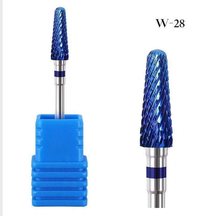 1 stücke Hartmetall Wolfram Cutter Nagel Bit Abgrifffeste Maniküre Polieren Saubere Häutchen Polieren Werkzeuge für Maniküre Bohrer