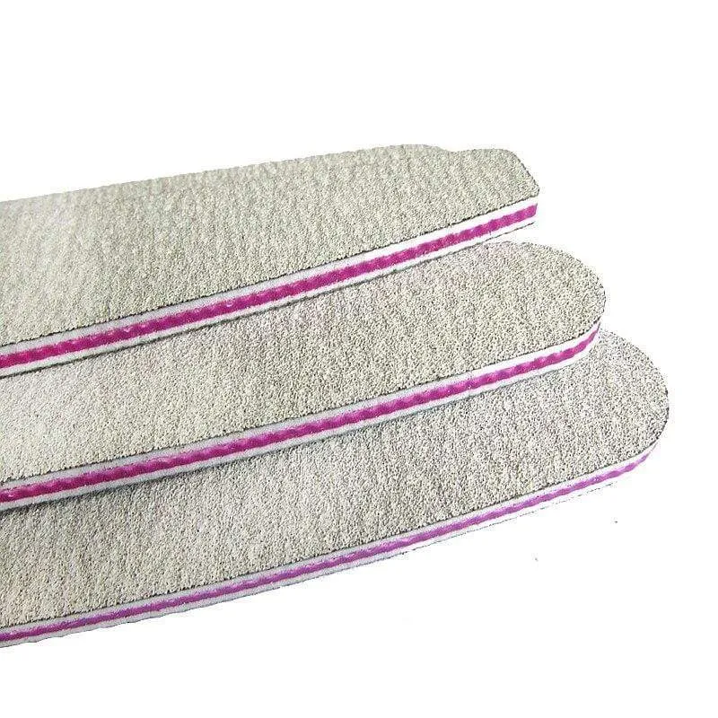 50 Stück professionelle Nagelfeilen 100/180 Schleifpapier Polierfeile Polnisch Unha Limas Maniküre Ongle Pilnik do paznokci Werkzeug Glanz