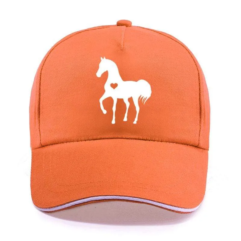 Baseball Caps für Männer Frauen Unisex Verstellbares Geschenk für Pferdeliebhaber Caps Hip-Hop Freizeit Cotton Hats