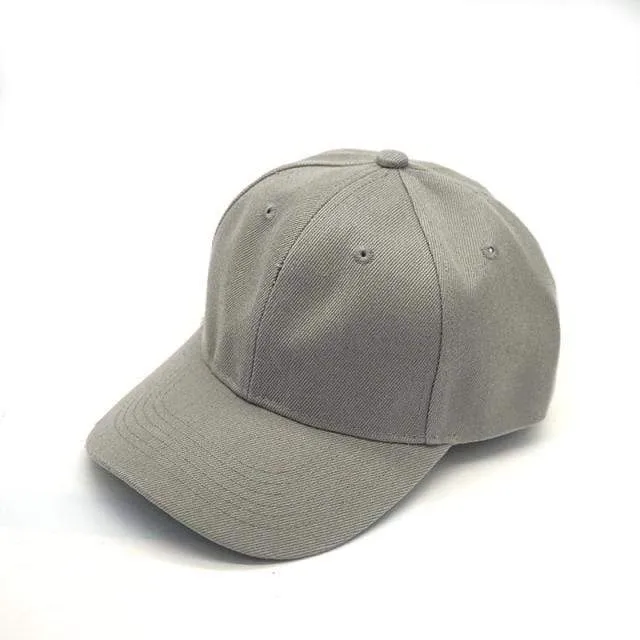 Baseballkappe, Snapback-Kappen, Casquette-Hüte, taillierte, lässige Gorras-Hip-Hop-Papa-Hüte für Männer und Frauen, Unisex