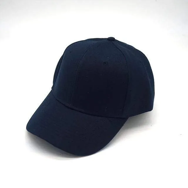 Baseballkappe, Snapback-Kappen, Casquette-Hüte, taillierte, lässige Gorras-Hip-Hop-Papa-Hüte für Männer und Frauen, Unisex