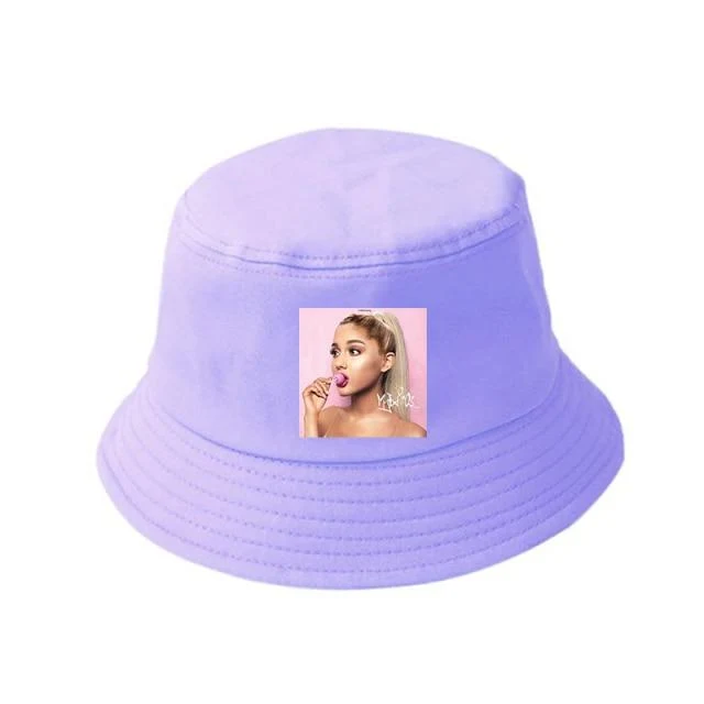 Damen Herren New Vogue Graphic Tee Süße Panama Bucket Cap Das Design Flaches Visier Fischerhut 90er Mädchen Sonnenhut