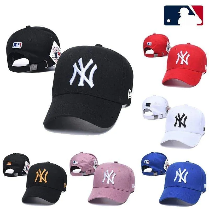 Yankees NY Baseballkappe, Unisex, modisch, sportlich, Snapback, Outdoor, Sommer, verstellbar, Golfkappe, Hip-Hop-Mützen