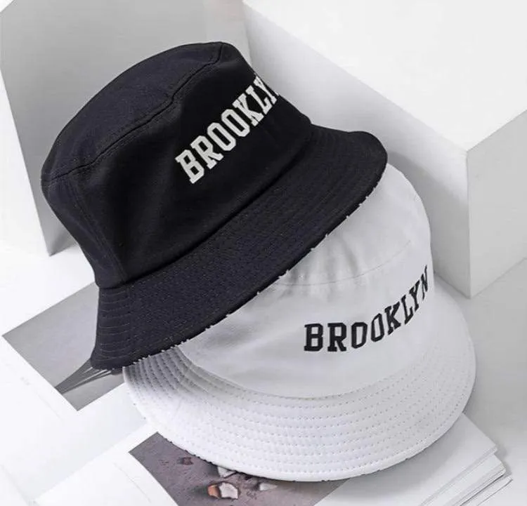 Brooklyn Bucket Hat Sad Boy Fischerhut Outdoor Reisehut Modische Sonnenkappe für Männer Frauen Bob Panama großer Kopf