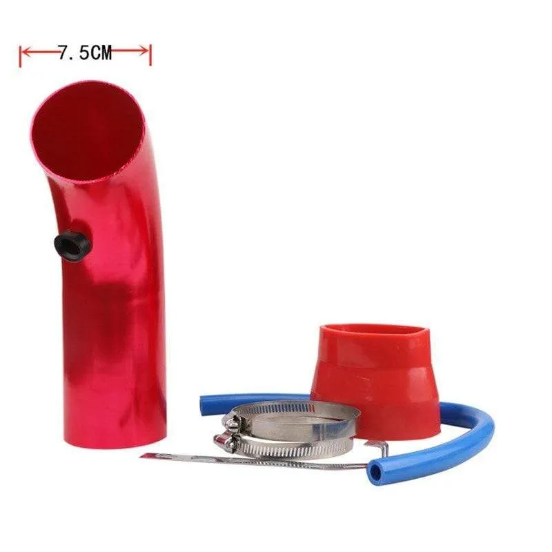 Auto-Kaltluftansaugsystem Turbo-Ansaugrohr-Kit mit Luftfilterkegel High Flow Performace Racing