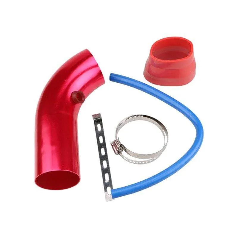 Auto-Kaltluftansaugsystem Turbo-Ansaugrohr-Kit mit Luftfilterkegel High Flow Performace Racing