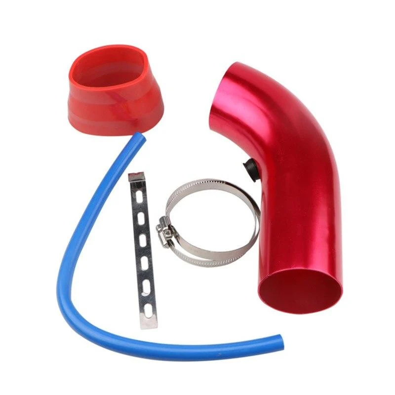 Auto-Kaltluftansaugsystem Turbo-Ansaugrohr-Kit mit Luftfilterkegel High Flow Performace Racing