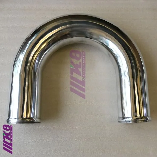 Ladeluftkühlerrohr 2.5 Zoll / 63 mm / gerade / 90 Grad / 45 Grad / 180 Grad / Dicke 2 mm / DIY-Aluminiumrohr / Luftansaugrohr