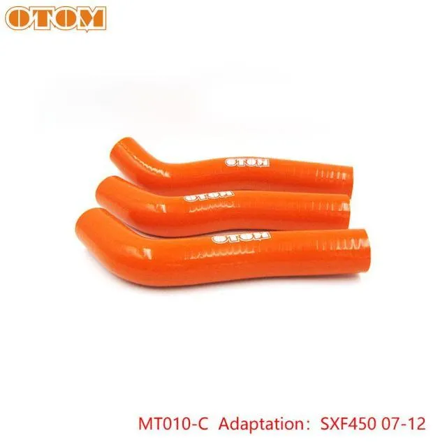 Motocross Orange Silikon Kühler Schlauch Kit Auto Motor Bike Zubehör Schläuche Schlauch Für KTM SXF XCF-W XCW EXC-F 250 450 500