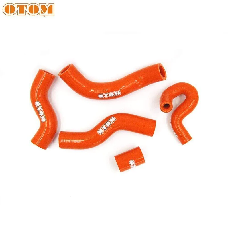 Motocross Orange Silikon Kühler Schlauch Kit Auto Motor Bike Zubehör Schläuche Schlauch Für KTM SXF XCF-W XCW EXC-F 250 450 500
