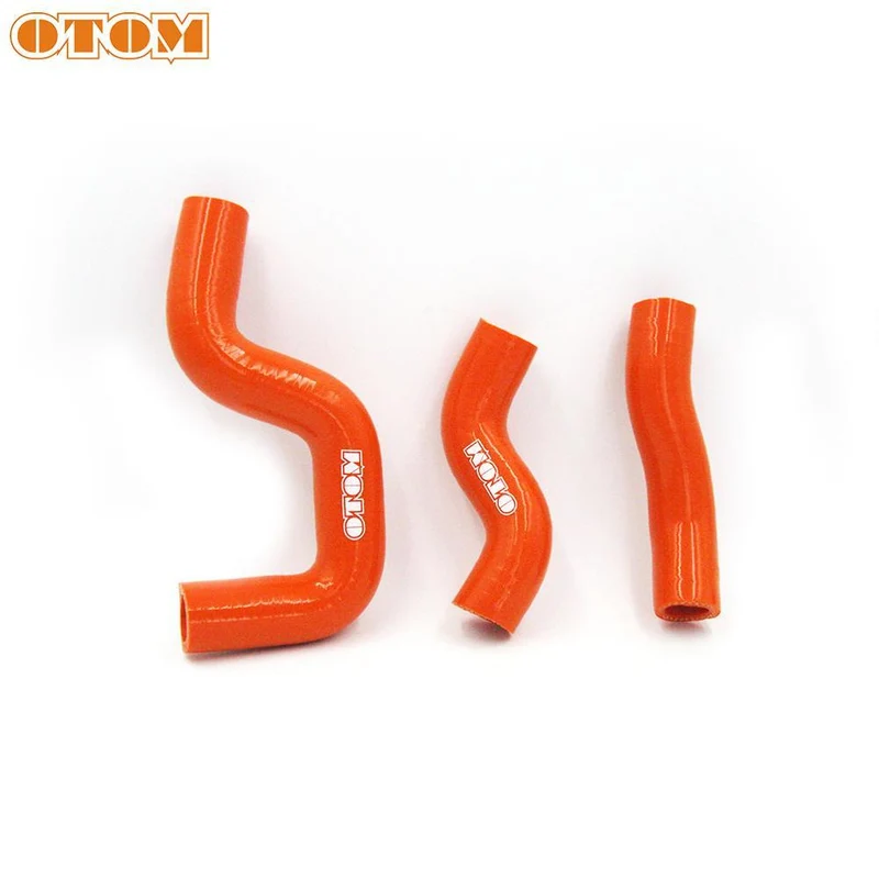 Motocross Orange Silikon Kühler Schlauch Kit Auto Motor Bike Zubehör Schläuche Schlauch Für KTM SXF XCF-W XCW EXC-F 250 450 500