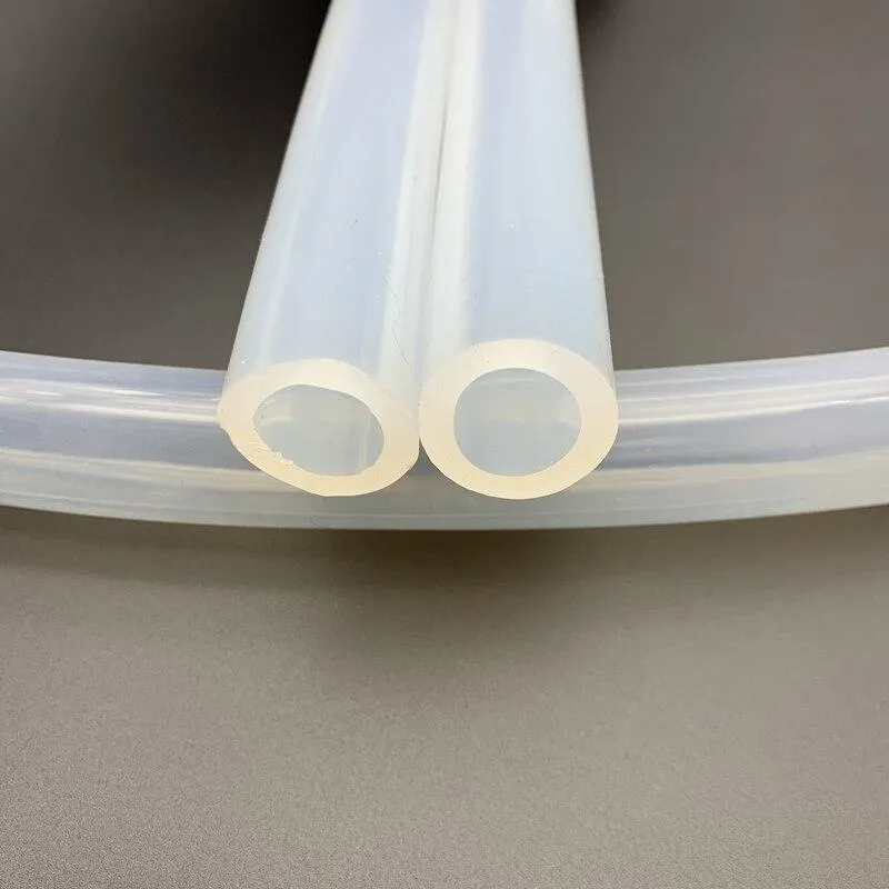 20 x 25 Silikonschlauch, Innendurchmesser: 20 mm, Außendurchmesser: 25 mm, Lebensmittelqualität, Getränkeschlauch, Temperatur, ungiftig, transparent