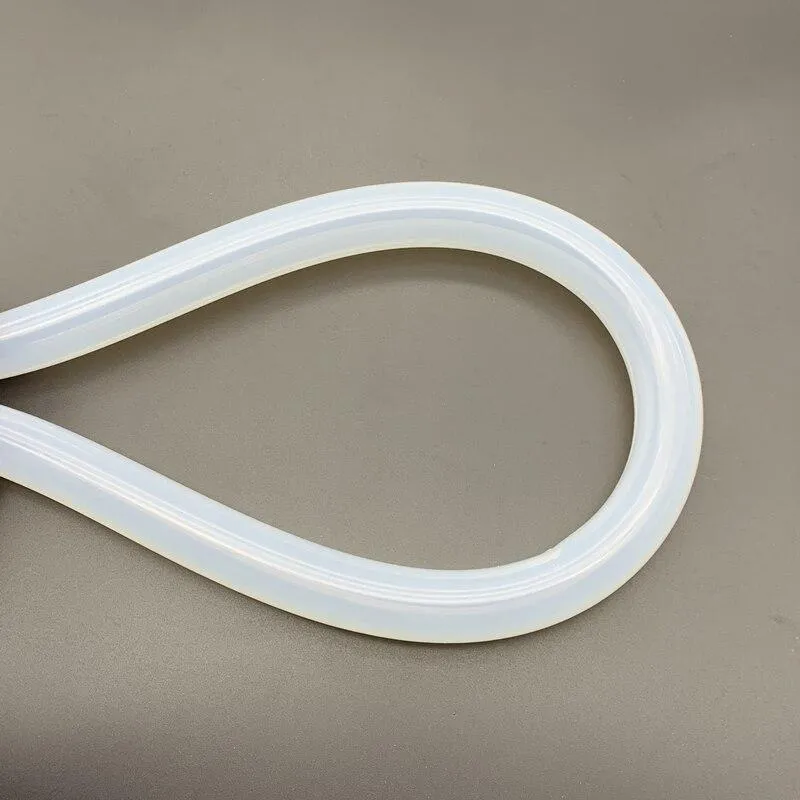 20 x 25 Silikonschlauch, Innendurchmesser: 20 mm, Außendurchmesser: 25 mm, Lebensmittelqualität, Getränkeschlauch, Temperatur, ungiftig, transparent