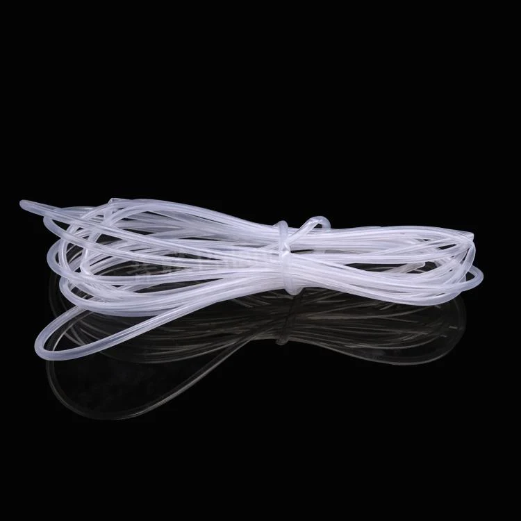 1 Meter lebensmittelechter, klarer, transparenter Silikonkautschukschlauch, Innendurchmesser 0.51 2 3 4 5 6 7 8 9 10 mm Außendurchmesser, flexibles, ungiftiges Silikonrohr