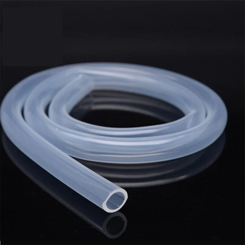 10 Meter Transparenter Silikonschlauch in Lebensmittelqualität 8mm x 11/12mm Außendurchmesser Flexibler Garten Gummischlauch Aquarium Weicher Schlauch Schlauch