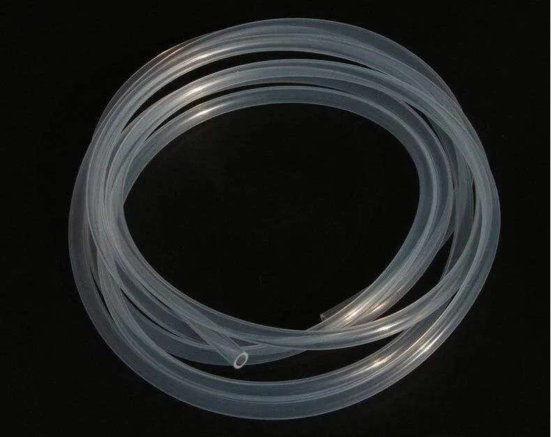 10 Meter Transparenter Silikonschlauch in Lebensmittelqualität 8mm x 11/12mm Außendurchmesser Flexibler Garten Gummischlauch Aquarium Weicher Schlauch Schlauch