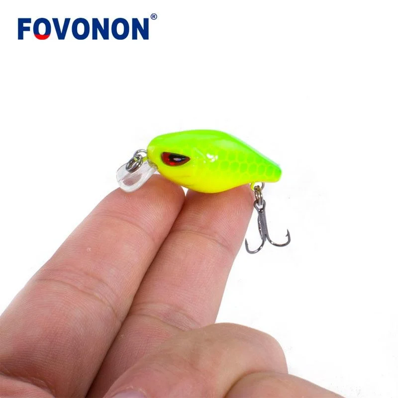 Angelköder 3cm 1.8g Crankbaits 1pcs Micro Hard Pesca Künstliche Köder Mini Köder Minnow für Hecht Bass Forelle