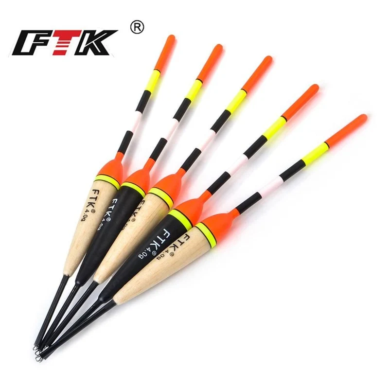 FTK Barguzinsky Fir Light On The Dark 5 Teile/los Angelposen Länge 19–23 cm Posengewicht 2 g–6 g für Karpfenangeln
