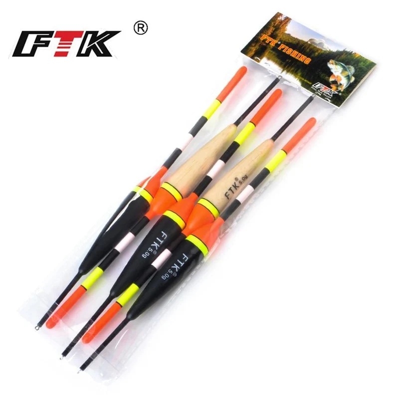 FTK Barguzinsky Fir Light On The Dark 5 Teile/los Angelposen Länge 19–23 cm Posengewicht 2 g–6 g für Karpfenangeln