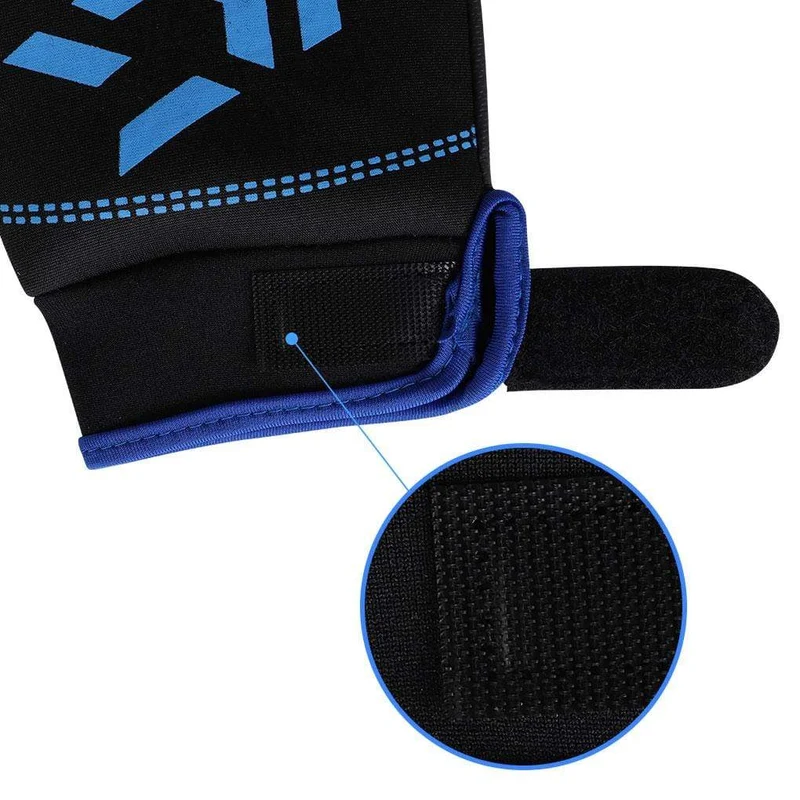 1 Paar Angelhandschuhe Männer Frauen Outdoor Angeln Anti-Rutsch 3 Schnittfinger Sportfischausrüstung Angeln SBR Handschuhe