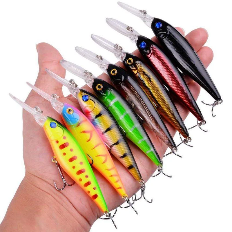 Angeln Locken Set Angeln Harten Köder Mini Minnow Schwimmende Schaukel Crankbait Verrückte Wobbler Künstliche Bionic Kurbel Köder