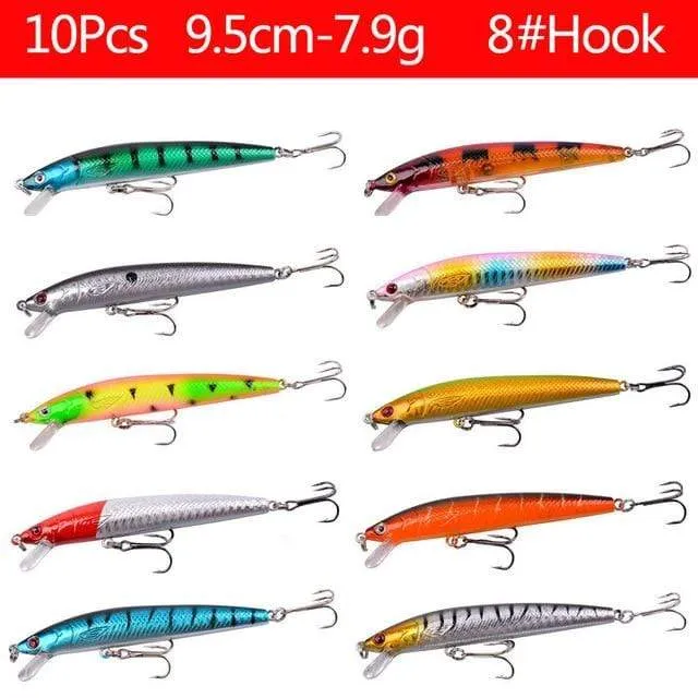 Angeln Locken Set Angeln Harten Köder Mini Minnow Schwimmende Schaukel Crankbait Verrückte Wobbler Künstliche Bionic Kurbel Köder