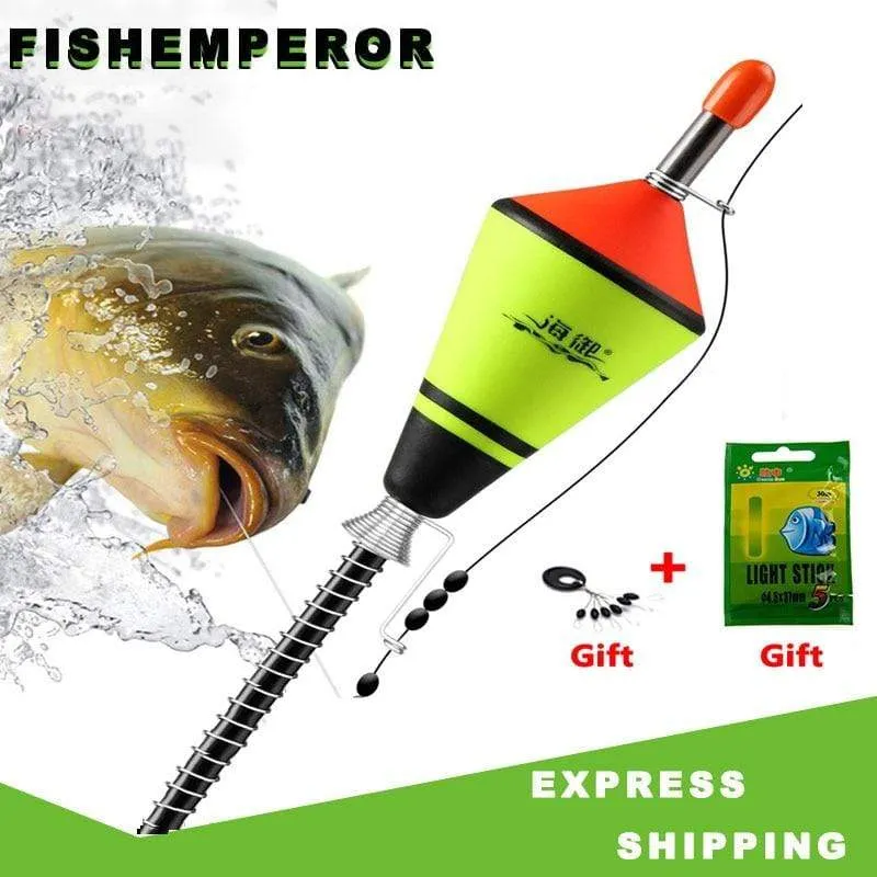 1Pcs Tragbare Automatische beleuchten Karpfen Angeln Float Angeln Zubehör Schnelle Angeln Artefakt Angeln Float Gerät Heißer