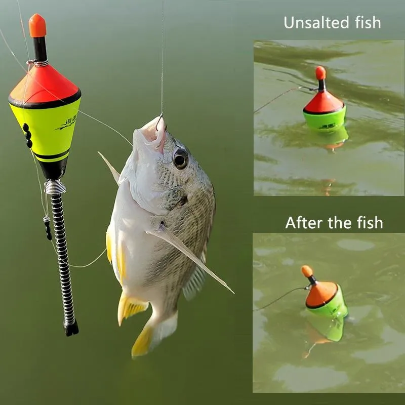 1Pcs Tragbare Automatische beleuchten Karpfen Angeln Float Angeln Zubehör Schnelle Angeln Artefakt Angeln Float Gerät Heißer