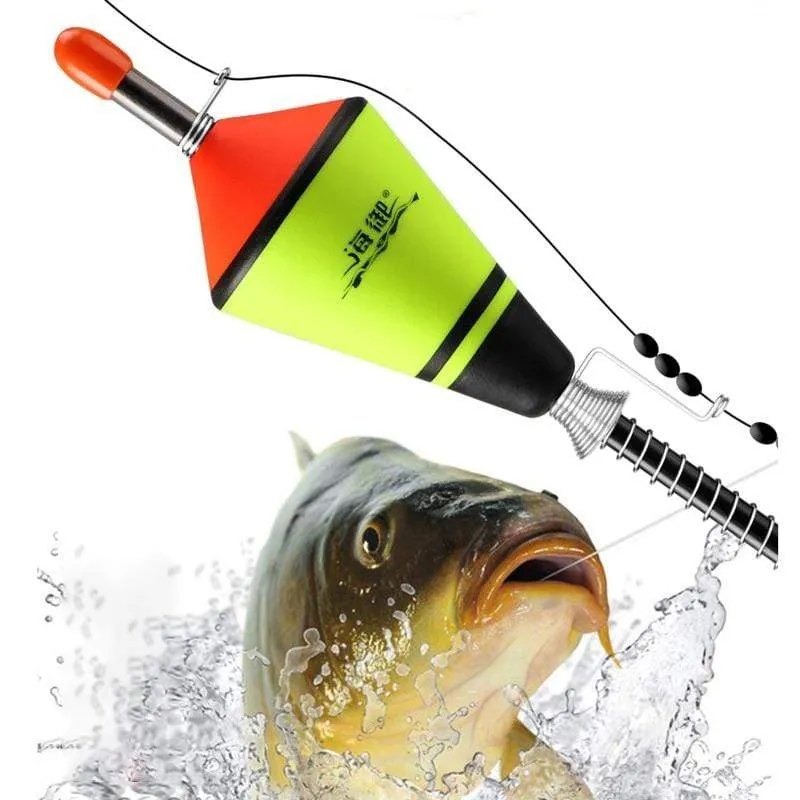 1Pcs Tragbare Automatische beleuchten Karpfen Angeln Float Angeln Zubehör Schnelle Angeln Artefakt Angeln Float Gerät Heißer