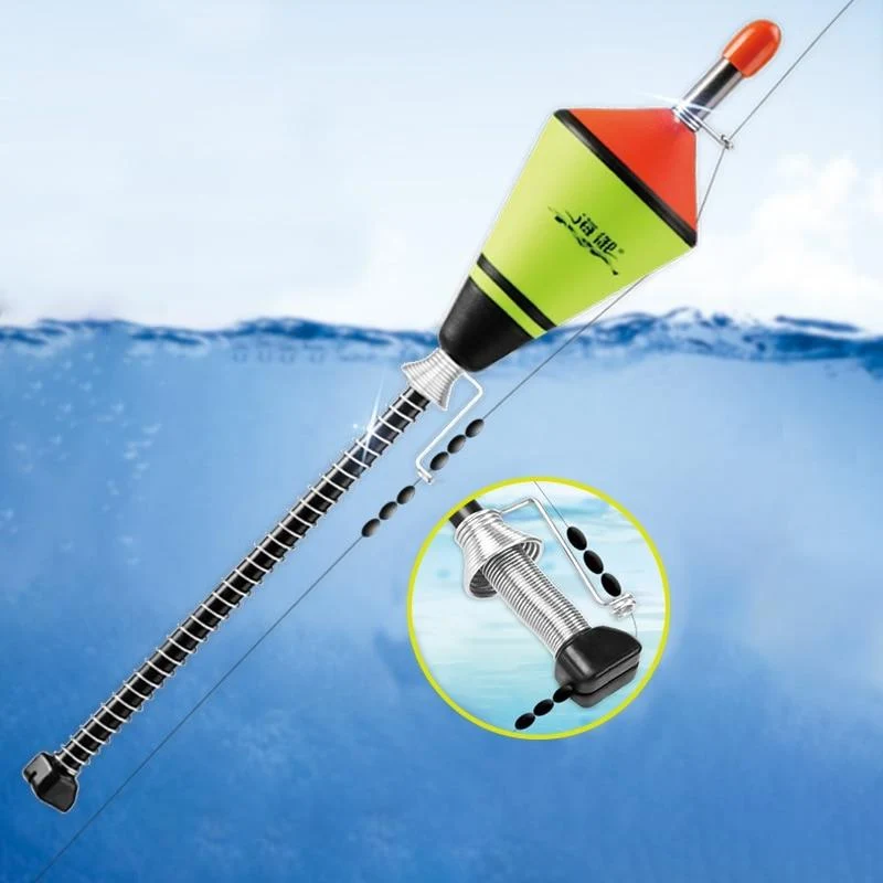 1Pcs Tragbare Automatische beleuchten Karpfen Angeln Float Angeln Zubehör Schnelle Angeln Artefakt Angeln Float Gerät Heißer