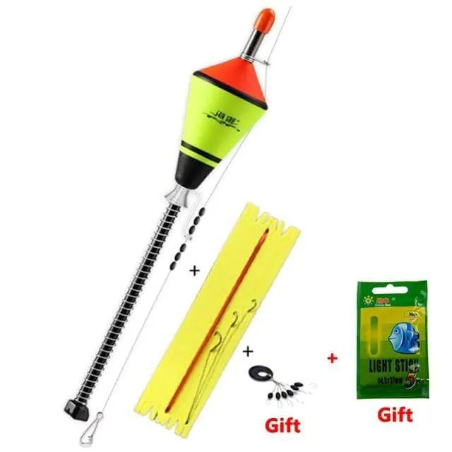 1Pcs Tragbare Automatische beleuchten Karpfen Angeln Float Angeln Zubehör Schnelle Angeln Artefakt Angeln Float Gerät Heißer