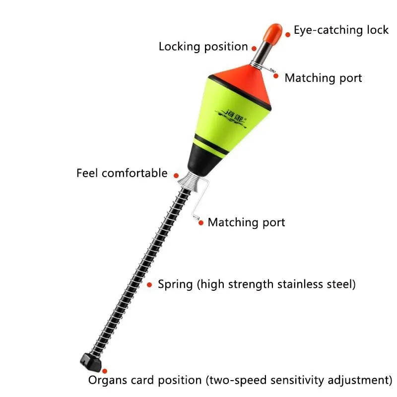 1Pcs Tragbare Automatische beleuchten Karpfen Angeln Float Angeln Zubehör Schnelle Angeln Artefakt Angeln Float Gerät Heißer