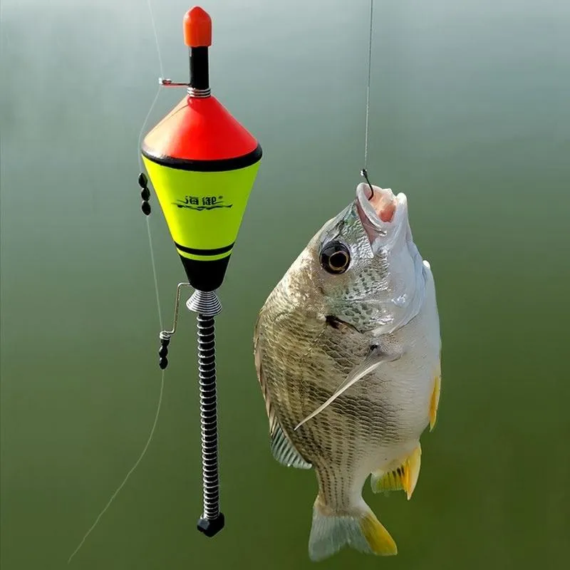 1Pcs Tragbare Automatische beleuchten Karpfen Angeln Float Angeln Zubehör Schnelle Angeln Artefakt Angeln Float Gerät Heißer