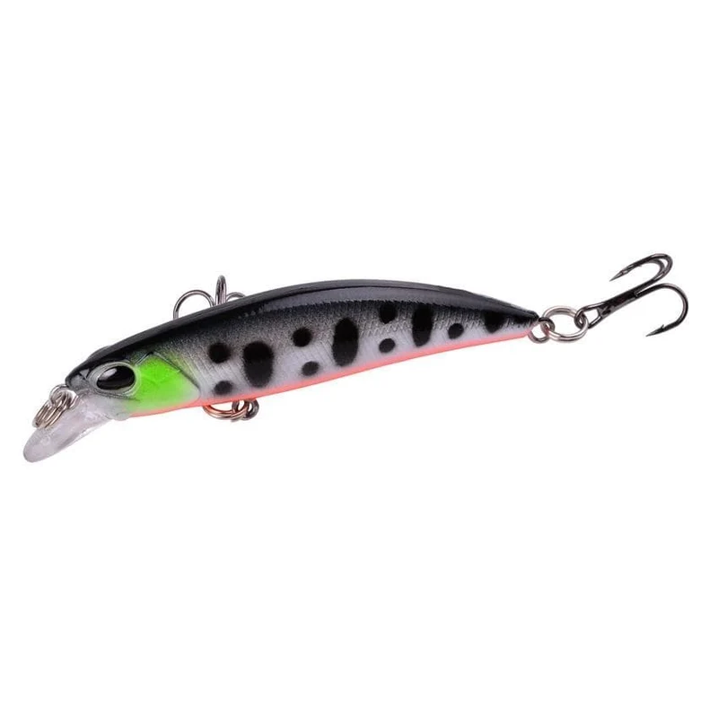 10 stücke Laser Langsam Minnow Angeln Locken Set 4g 7cm Wobbler Wobbler Isca Künstliche Harten Köder Karpfen mini Angeln Lockt Pesca