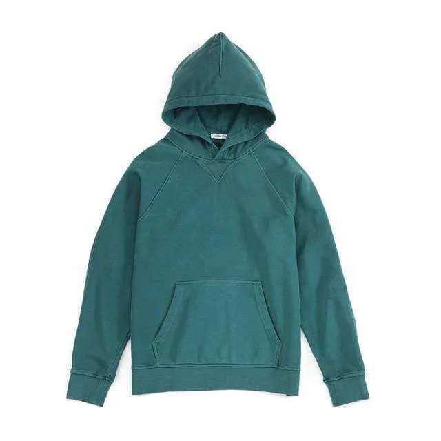 Winter Neue Garment Dyed Lose Hoodies Männer Retro Sweatshirts Vintage Raglan ärmeln Jogger Trainingsanzüge