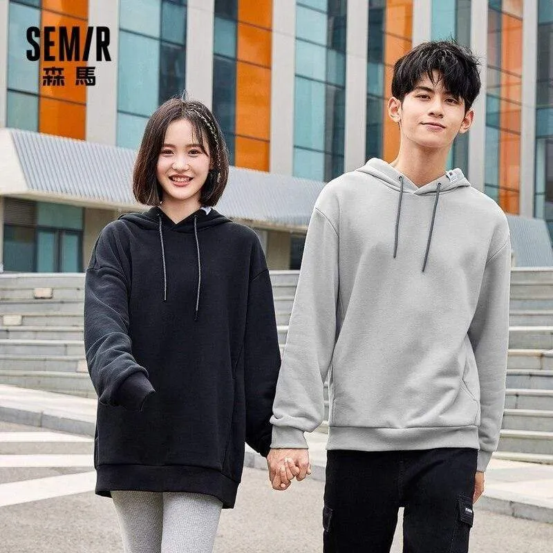 Sweatshirt Herren Kapuzenpullover Liebhaber Kleidung Herbst Herrenmode Marke Hoodies Winter Loose Plus Samt Kapuzenkleidung