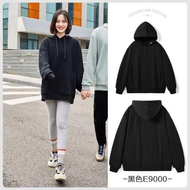 Sweatshirt Herren Kapuzenpullover Liebhaber Kleidung Herbst Herrenmode Marke Hoodies Winter Loose Plus Samt Kapuzenkleidung