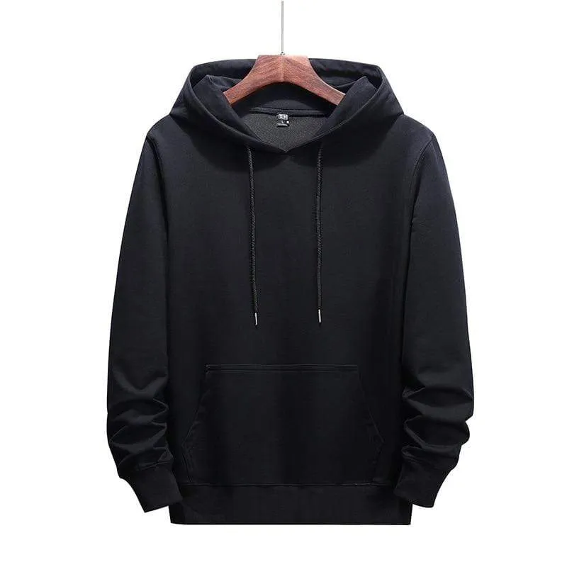 Große Größe 9XL Mode Hochwertiges Sweatshirt Männer Hip Hop Langarm Pullover Schwarz Grau Hoodies Streetwear Kleidung