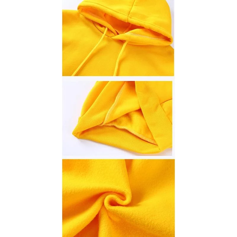 Hoodies Sweatshirts Mode Einfarbig Schwarz Grau Gelb Mit Kapuze Hip Hop Fleece Hoody Herren Marke Hoodie Streetwear