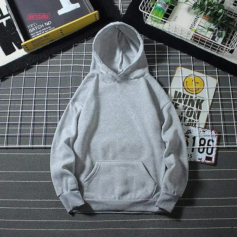 Hoodies Sweatshirts Mode Einfarbig Schwarz Grau Gelb Mit Kapuze Hip Hop Fleece Hoody Herren Marke Hoodie Streetwear