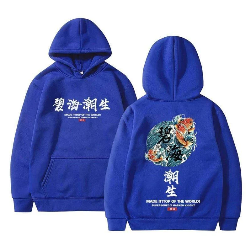 Streetwear Chinesische zeichen Männer Hoodies Sweatshirts Mode Herbst Hip Hop Schwarz Hoodie Erkek sweatshirt