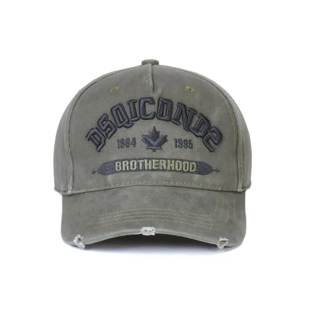 Baseball Cap Herren Damen Mütze Schwarz Stickerei DSQ2 Buchstaben Casual Cap Hip Hop Cap Snapback Caps Bone Dad Hat