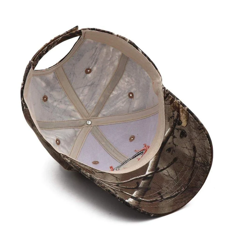 Baseball Kappe Angeln Caps Männer Outdoor Jagd Camouflage Dschungel Hut 3D Deer Kopf Wandern Casquette Hüte