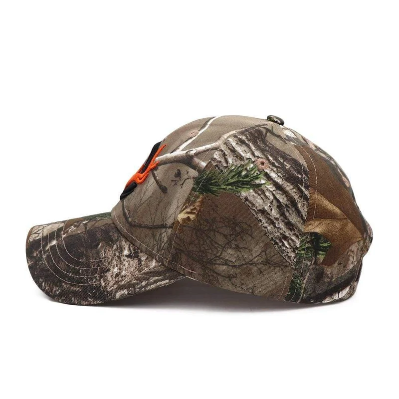 Baseball Kappe Angeln Caps Männer Outdoor Jagd Camouflage Dschungel Hut 3D Deer Kopf Wandern Casquette Hüte