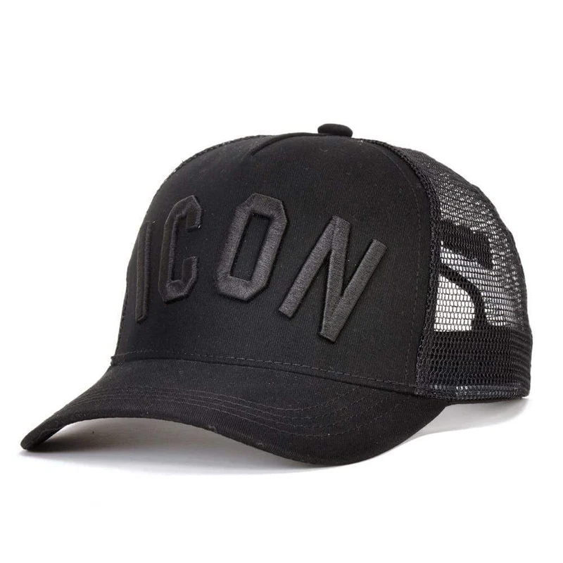 Mesh-Sommer-Baseball-Cap für Männer Frauen Stickerei ICON Buchstaben Papa Hut Hip Hop Trucker Cap Hombre Gorras Casquette